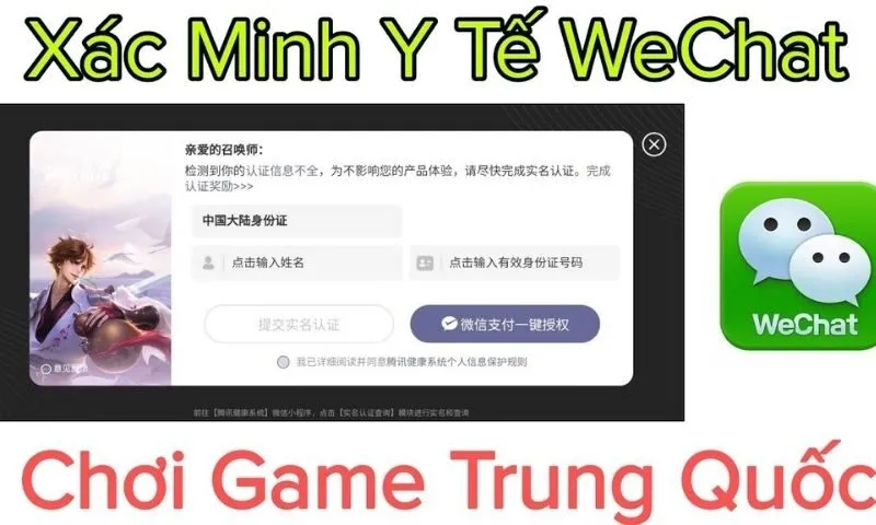 Đăng nhập Vương Giả Vinh Diệu bằng WeChat có lợi ích gì?