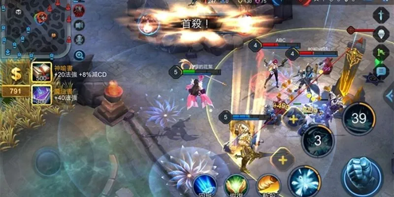 Tìm hiểu cơ chế giao tranh trong vương giả vinh diệu