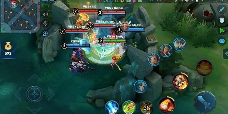 Đặc trưng tướng mở combat